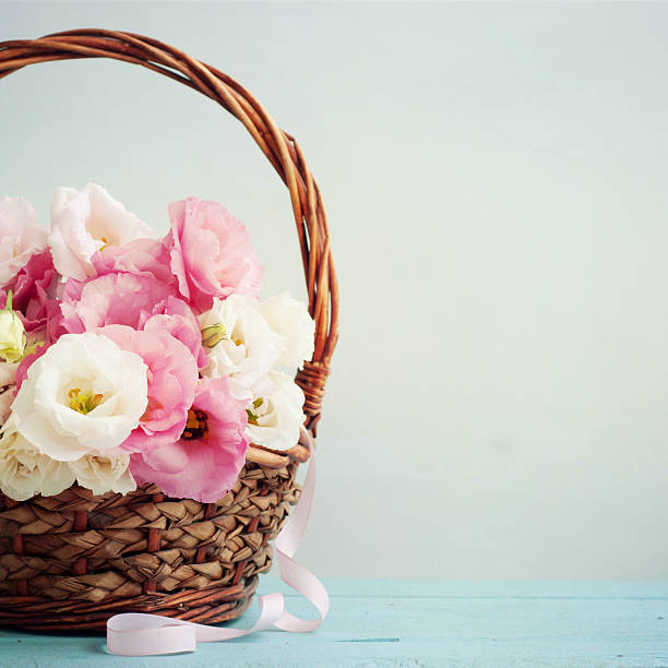 istock bouquet of eustoma flowers 468611620