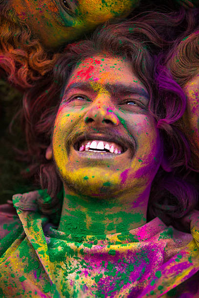 istock Enjoying the Holi Festival 468611818