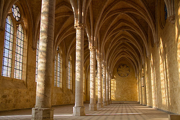 istock Vault of an abbey 468618655