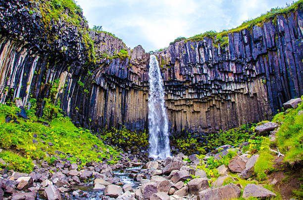 istock Svartifoss Waterfall in Iceland 468621718
