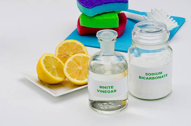 Organic cleaners stock photo