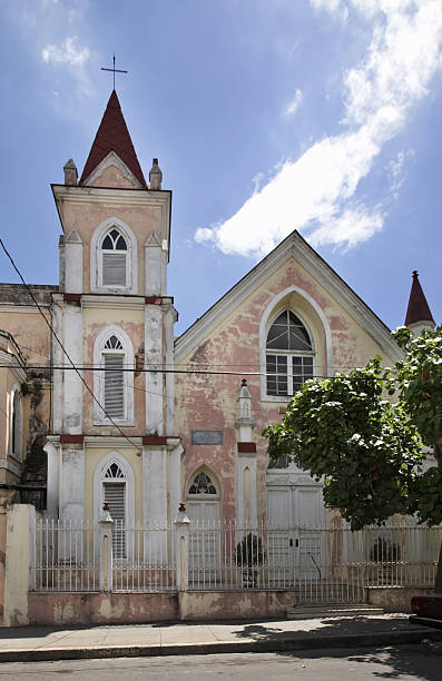 istock Catholic church in Cienfuegos. Cuba 468628654