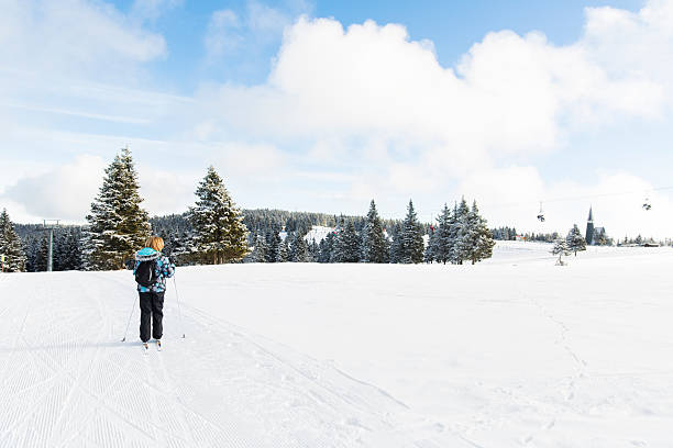 istock Ski runner on a beautiful sunny winter day....Rogla,Slovenia 468628845