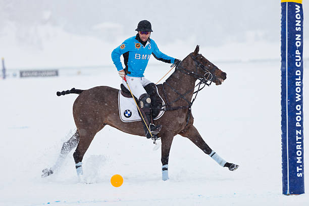 のをスコア - championship polo snow st moritz ストックフォトと画像