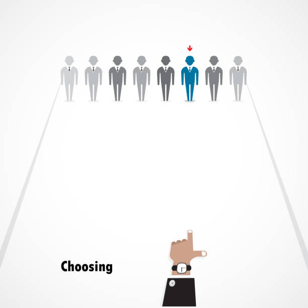istock Boss choosing the perfect businessman for the job. 468635482