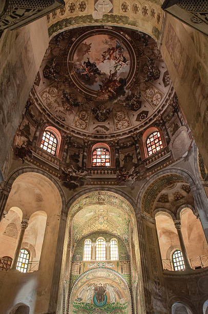 istock Ravenna san vitale dome and abside 468638078