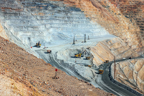 istock Open Pit Copper Mine in Utah, USA 468641322
