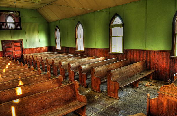 istock Abandoned Desert Church 468643199