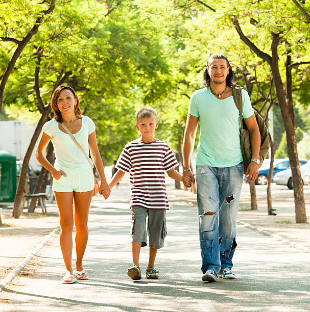 istock Walking in summer street 468644166