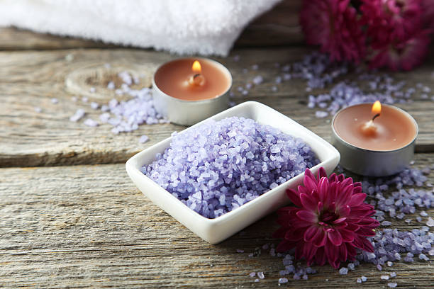istock Sea salt in white bowl 468657320
