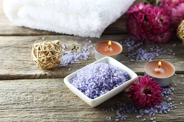 istock Sea salt in white bowl 468657328
