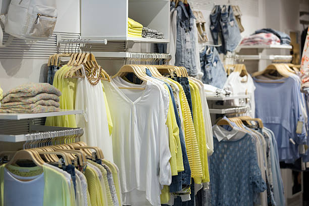istock casual clothes   in boutique 468657418