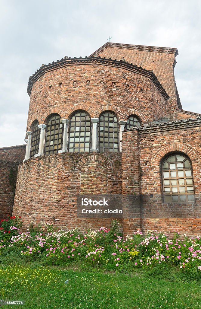 Ravenna (Italy) Ravenna (Emilia-Romagna, Italy), historic church of San Giovanni Evangelista, in Romanesque style 2015 Stock Photo