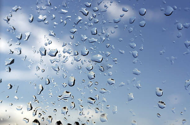 istock Water drops on a window glass 468658824
