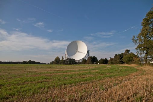 Jodrell Bank Radio Telescope in Cheshire, England