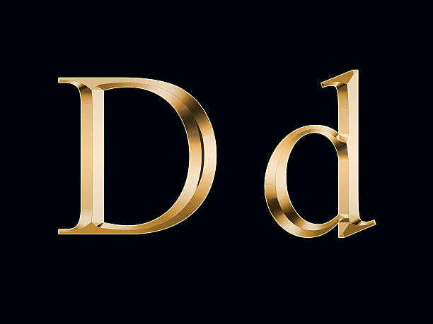 istock Gold letter 