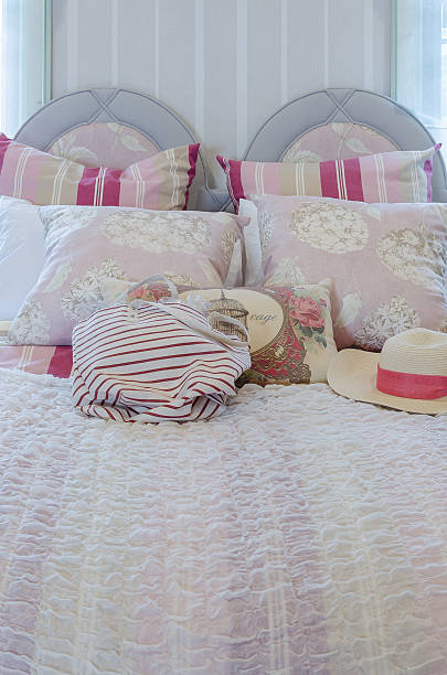 istock colorful pillows on pink bed in luxury bedroom 468666930
