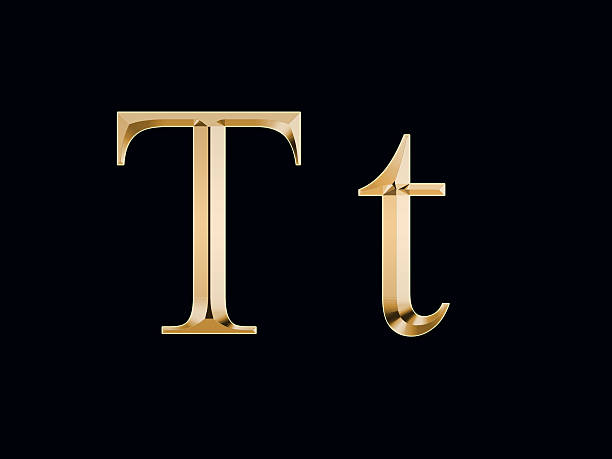 istock Gold letter 