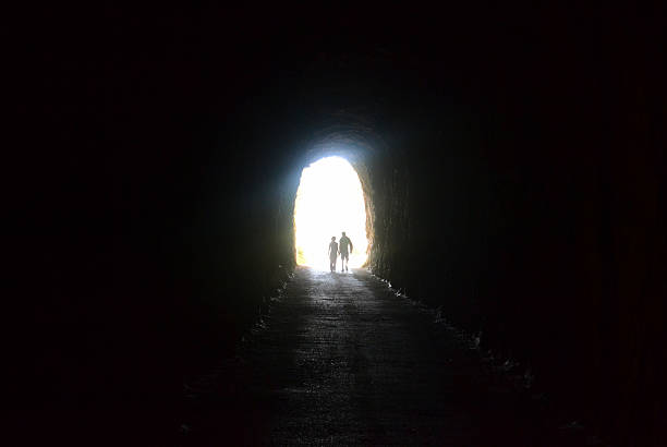 istock Couple together out of a cave 468667522