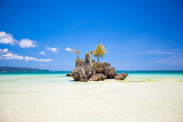istock Perfect tropical beach with turquoise water and white sand 468671199