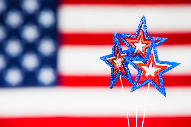 istock Patriotic Background with Stars 468672065