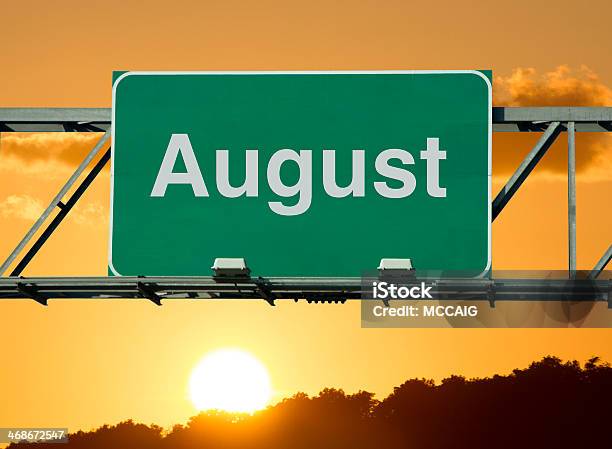 August Stock Photo - Download Image Now - August, Calendar Date, Concepts