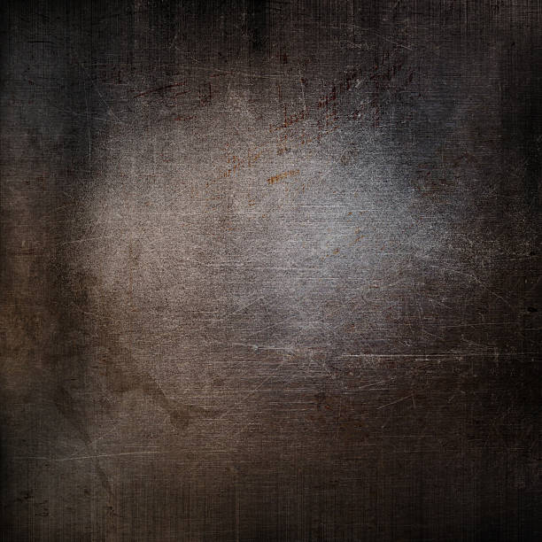 istock Background design featuring a grunge metal texture 468672786