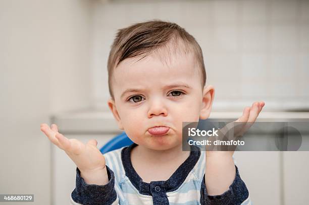 Funny Boy Stock Photo - Download Image Now - Baby - Human Age, Child, Asking