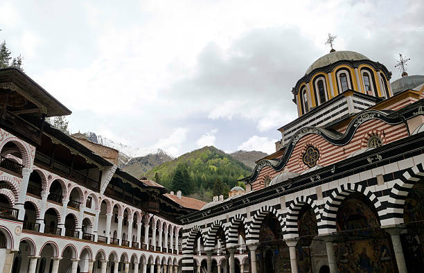 istock Rila monastery, the most famous monastery in Bulgaria 468683764