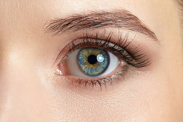 istock Macro image of beautiful woman eye 468685032