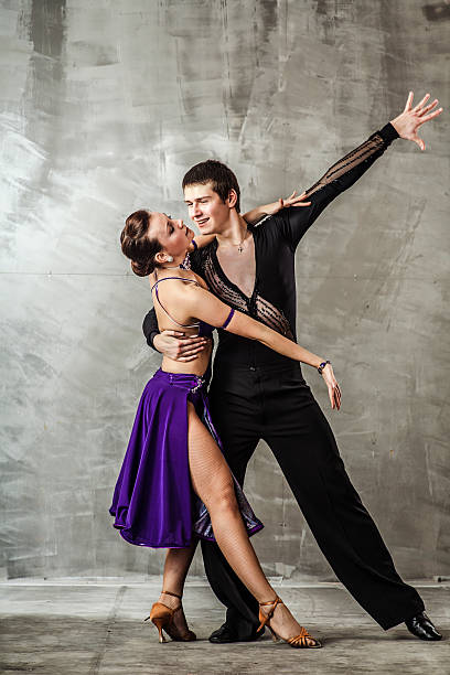 istock Couple dancing, ballroom dancing 468685158