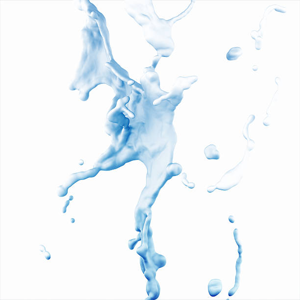 istock Abstract Splash of Water on a white background 468686074