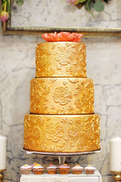 Two-Tiered White Cake