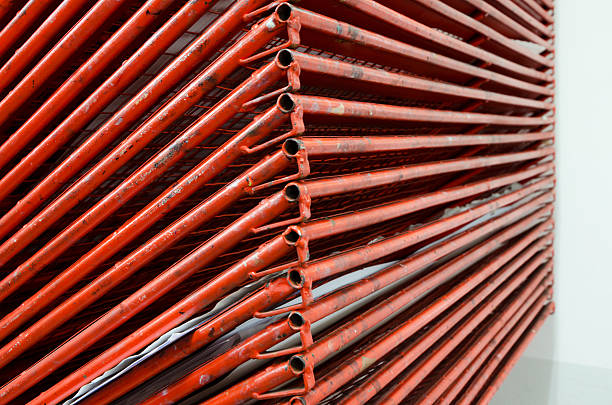 istock Steel pallet of cardboard printed 468689928