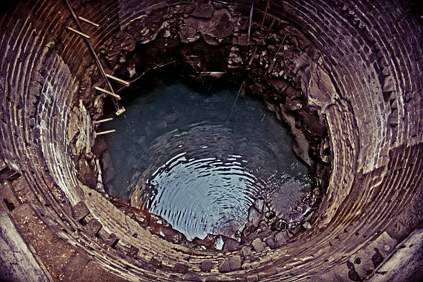 istock Historic well at Limb Village, 468691550