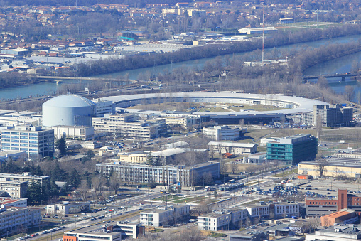 European synchrotron radiation facility in Grenoble