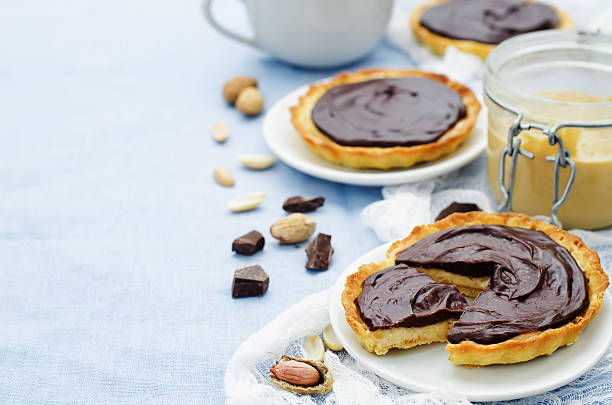 istock tartlets with peanut butter mousse and chocolate 468692162