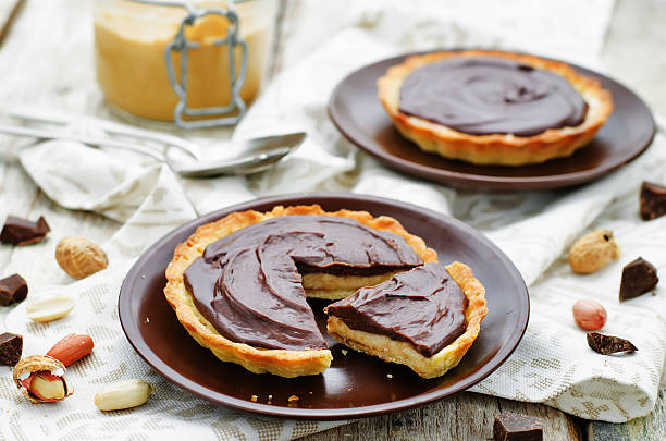 istock tartlets with peanut butter mousse and chocolate 468692604