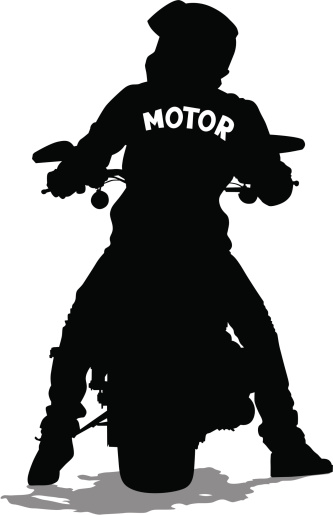 Motoeman Graphics Young Man On Moto Stock Illustration - Download Image Now - Adult ...