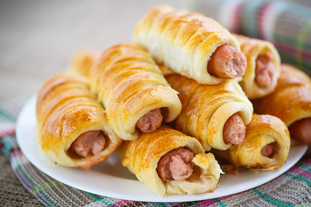 istock sausage baked in pastry 468696462