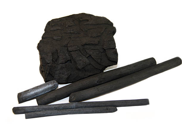 istock Pieces of charcoal 468703613
