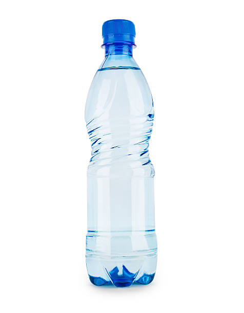 istock smal blue bottle with water isolated 468704488