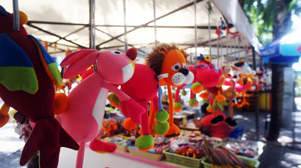 istock Hanging Stuff Doll in Thai floating Market 468705712