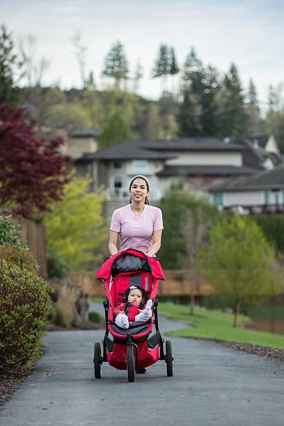 istock Mother exercing with baby girl 468705850