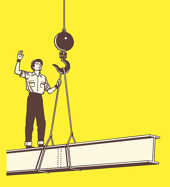 Worker on I-Beam http://csaimages.com/images/istockprofile/csa_vector_dsp.jpg construction workers on beam stock illustrations