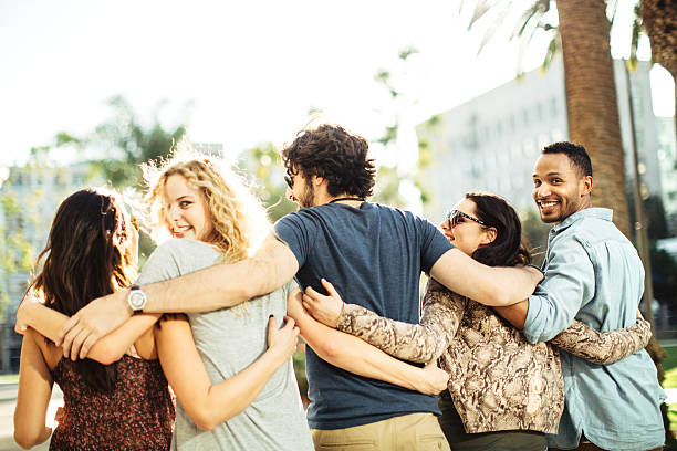 istock Multi Ethnic Friends in Downtown L.A. 468711282