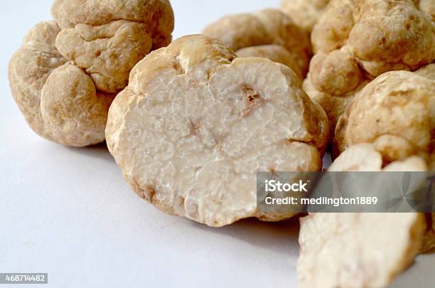 Spring White Truffles Tuber Borchii Stock Photo - Download Image Now - White Truffle, Truffle - Fungus, 2015