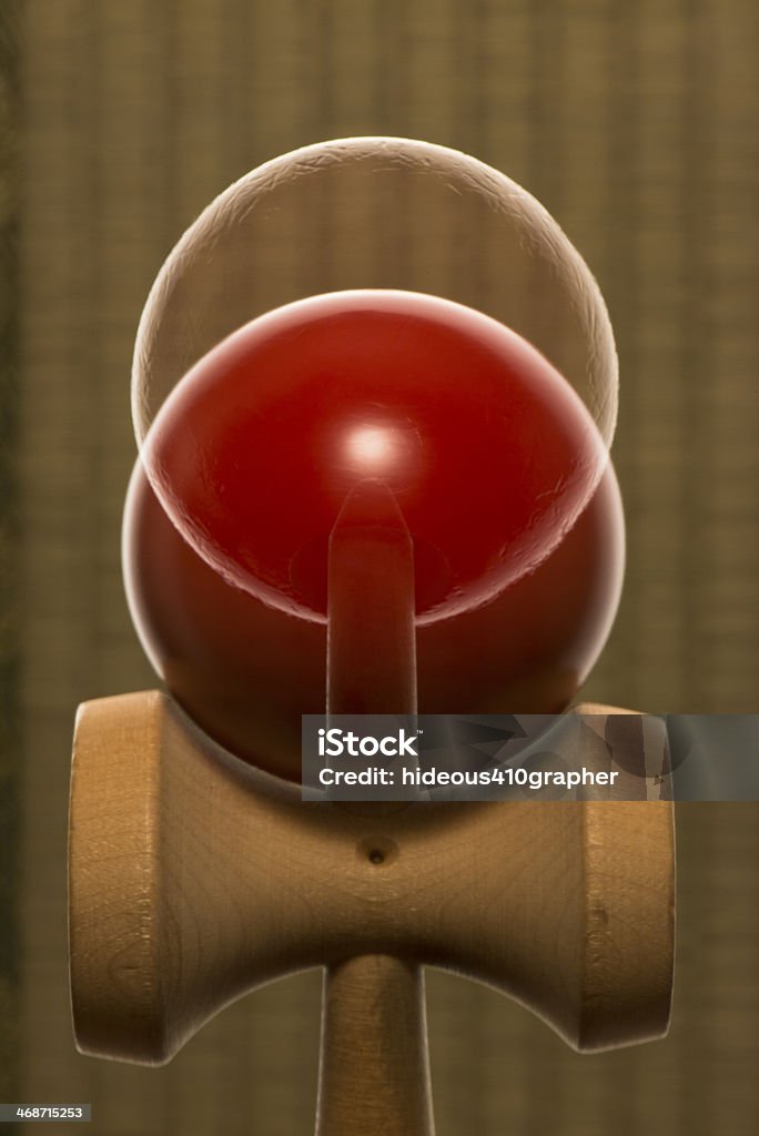 Kendama Sword ball play Copy Space Stock Photo