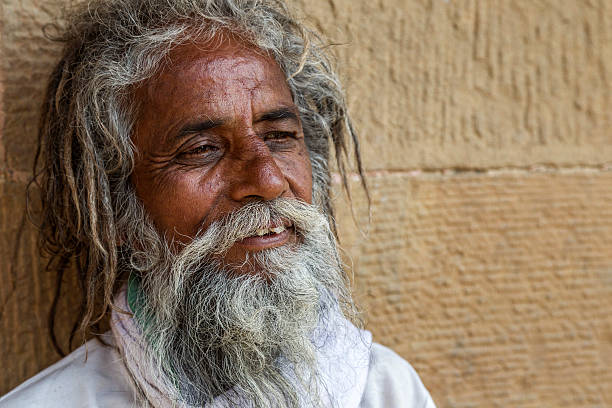 istock Sadhu, Holy man - Varanasi. 468715632