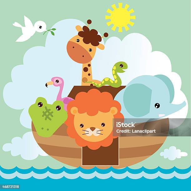 Ark Vector Illustration Stock Illustration - Download Image Now - Ark, Cartoon, 2015